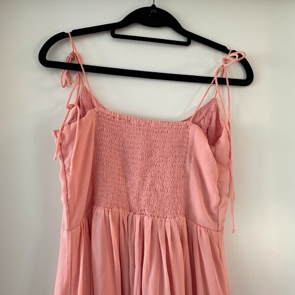 Abercrombie & Fitch Midi Dress (Pink) - Picture 8 of 8